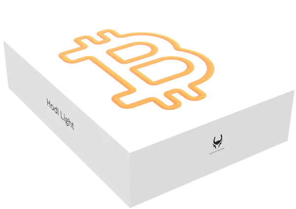 Hodl Light - Bitcoin LED Sign